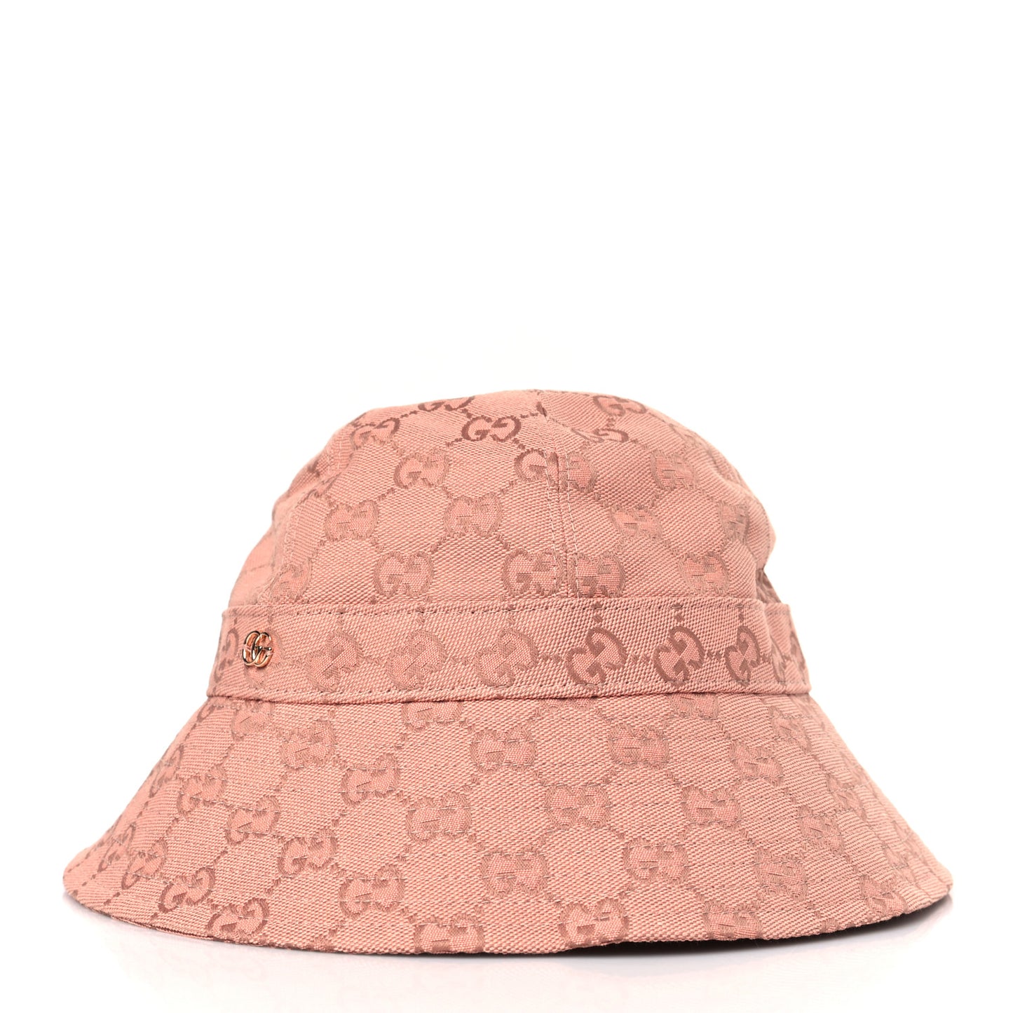 New Canvas GG Monogram Alina Bucket Hat M Pink
