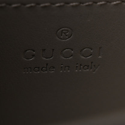 Gucci Calfskin GG Matelasse Mini Top Handle Shoulder Bag Grey 5 of 13