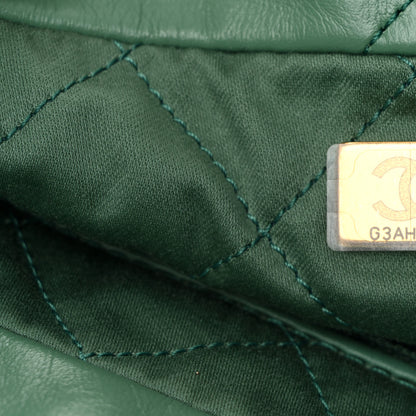Chanel Shiny Calfskin Quilted Chanel 22 Light Green 8 of 11
