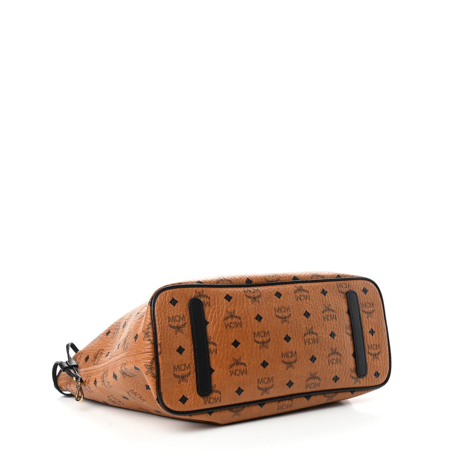 Visetos Medium Project Reversible Shopper Tote Cognac