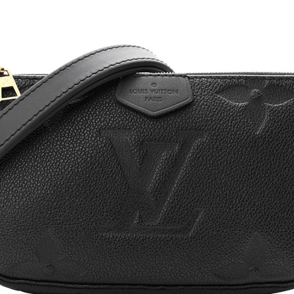 Louis Vuitton Empreinte Monogram Giant Multi Pochette Accessories Small Pochette Black 7 of 9
