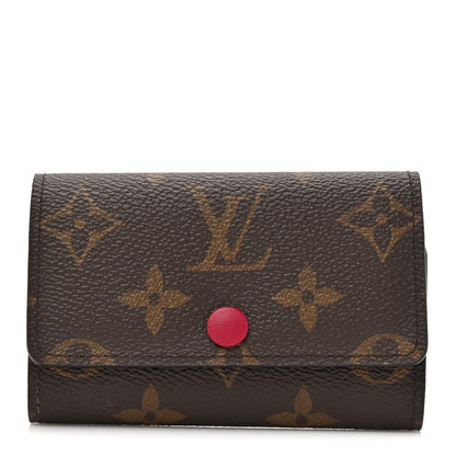 Louis Vuitton Monogram 6 Key Multicles Holder Fuchsia 1 of 8