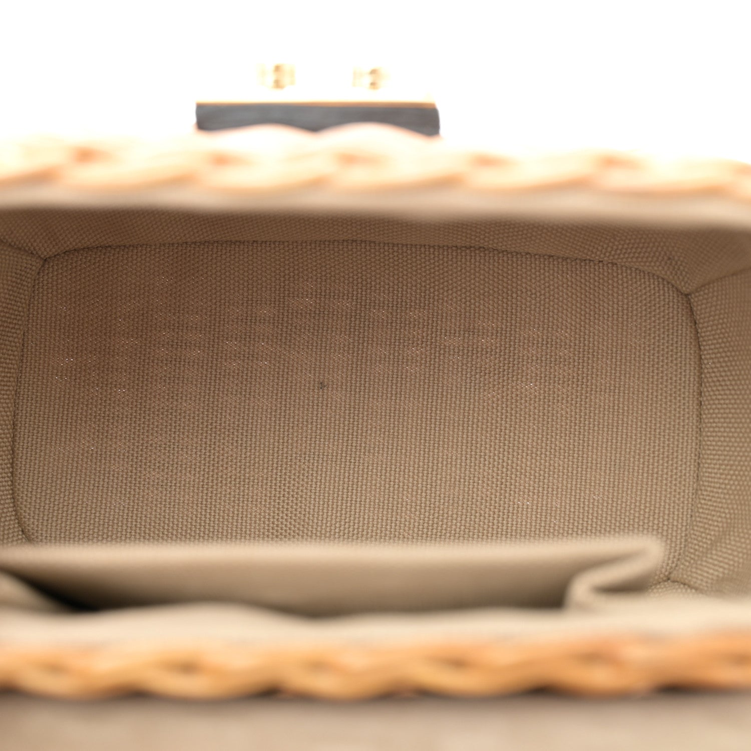 Miu Miu City Calfskin Wicker Midollino Bag White 5 of 13
