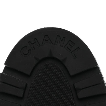 Chanel Calfskin Cap Toe CC Ankle Boots 40 Black 9 of 10