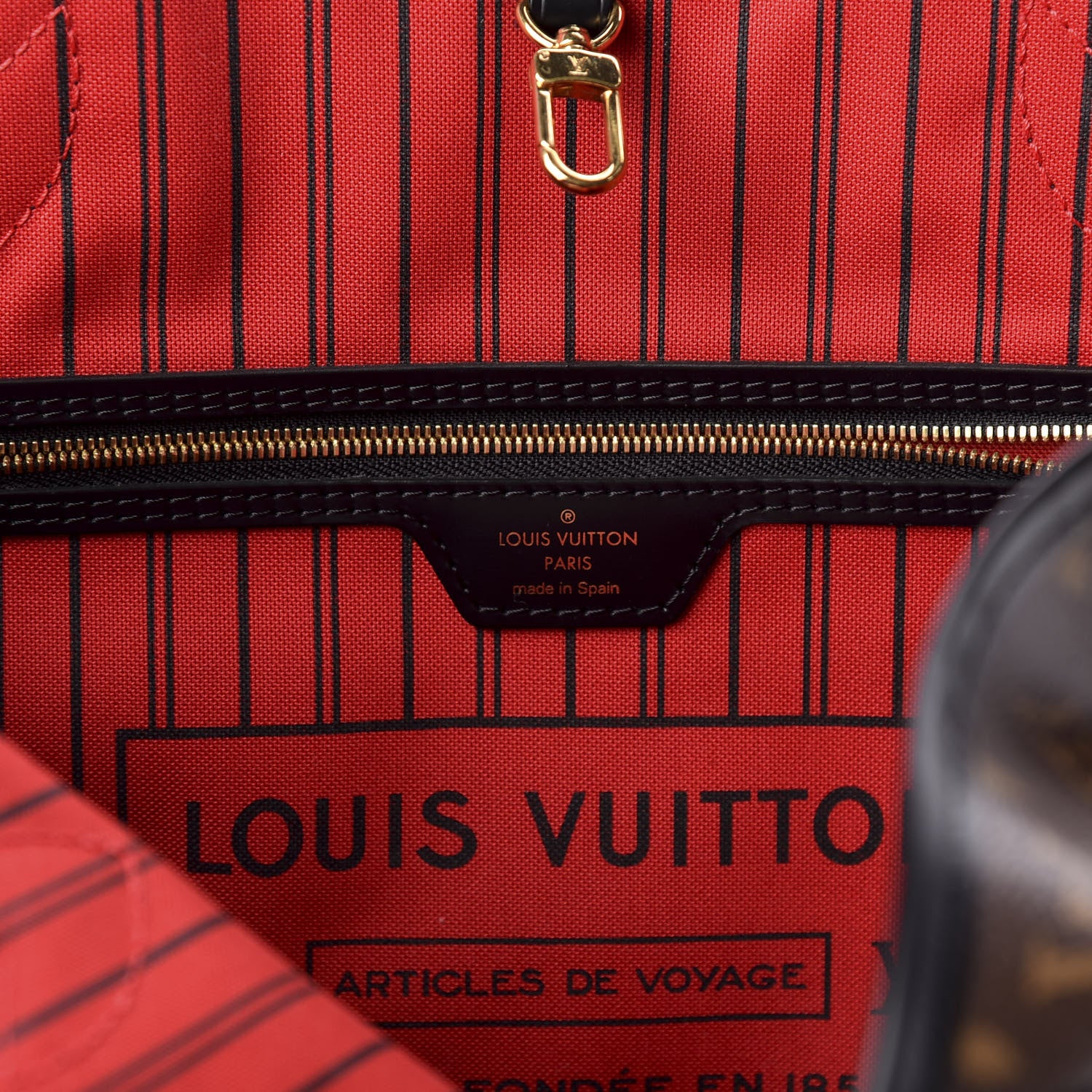 Louis Vuitton Monogram Kabuki Neverfull MM 6 of 10