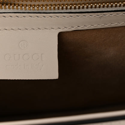 Gucci Calfskin Small Sylvie Shoulder Bag Off White 6 of 11