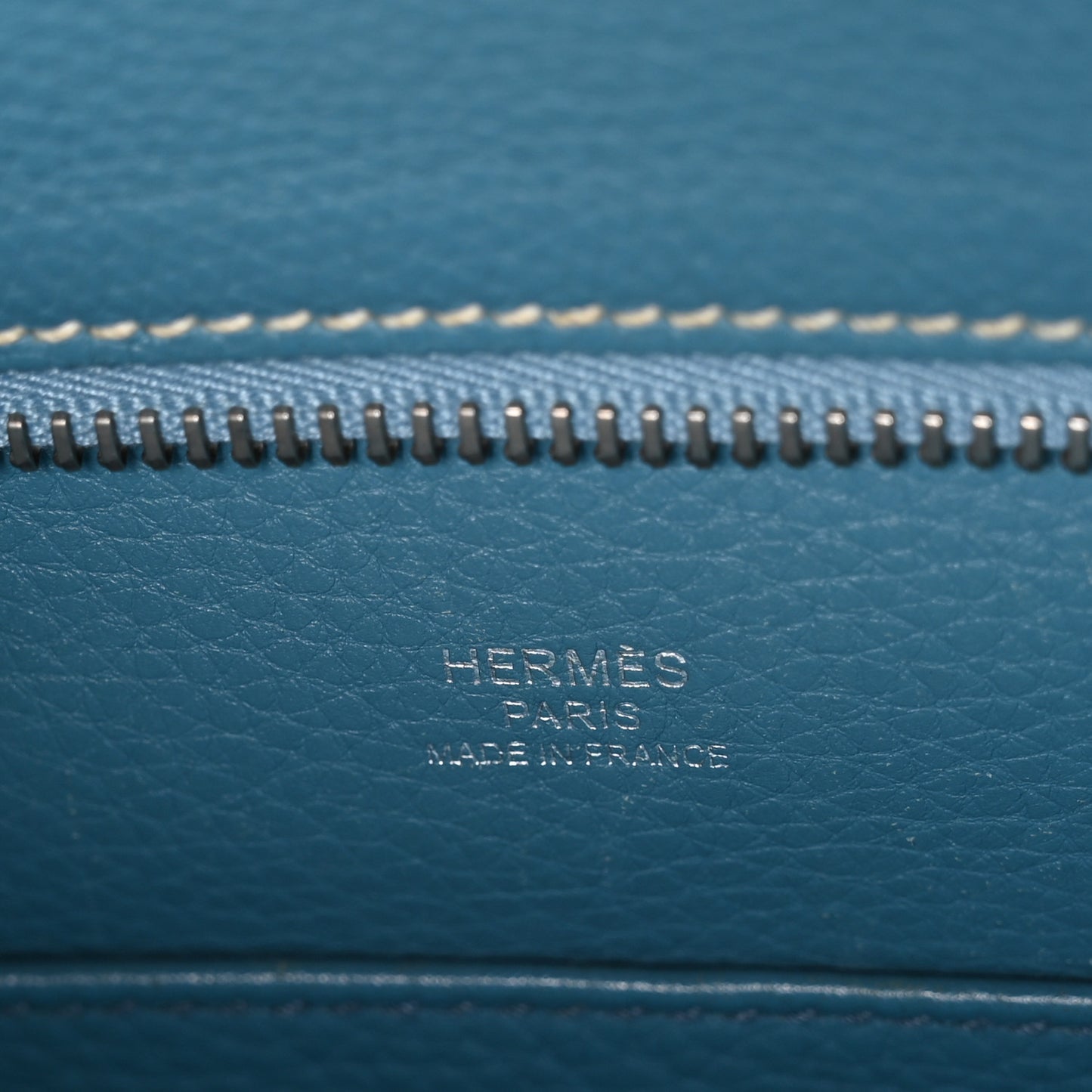 Taurillon Clemence Sac Good News PM Blue Jean