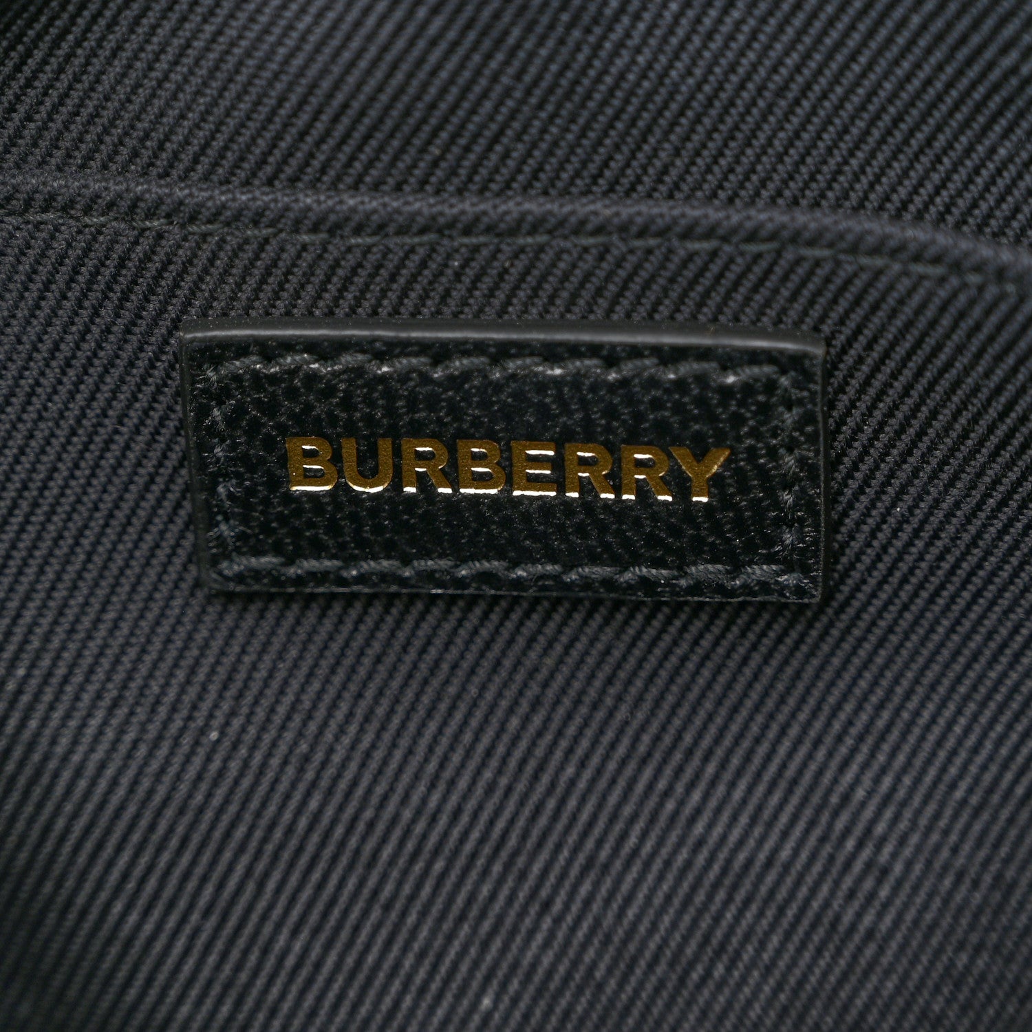 Burberry Giant Check Calfskin Small Camera Bag Black 6 of 9
