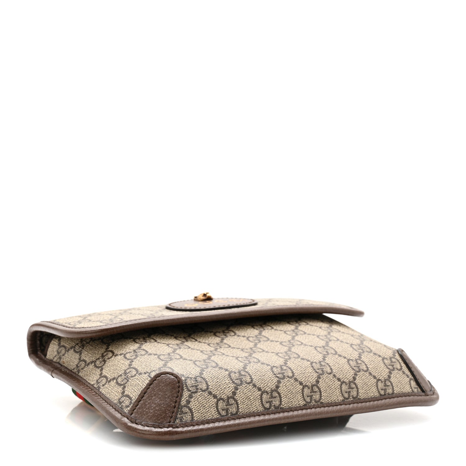 Gucci GG Supreme Monogram Neo Vintage Web Belt Bag Brown 4 of 10