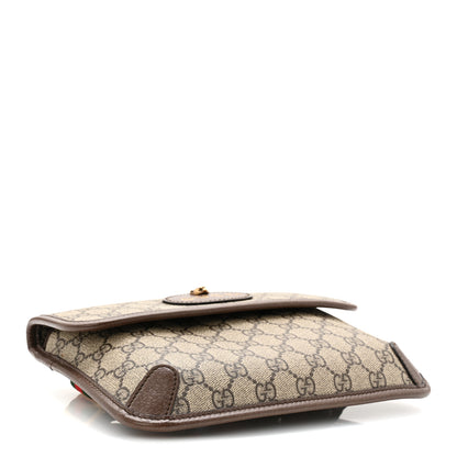 Gucci GG Supreme Monogram Neo Vintage Web Belt Bag Brown 4 of 10