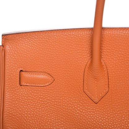 Hermes Togo Birkin 35 Orange 24 of 31