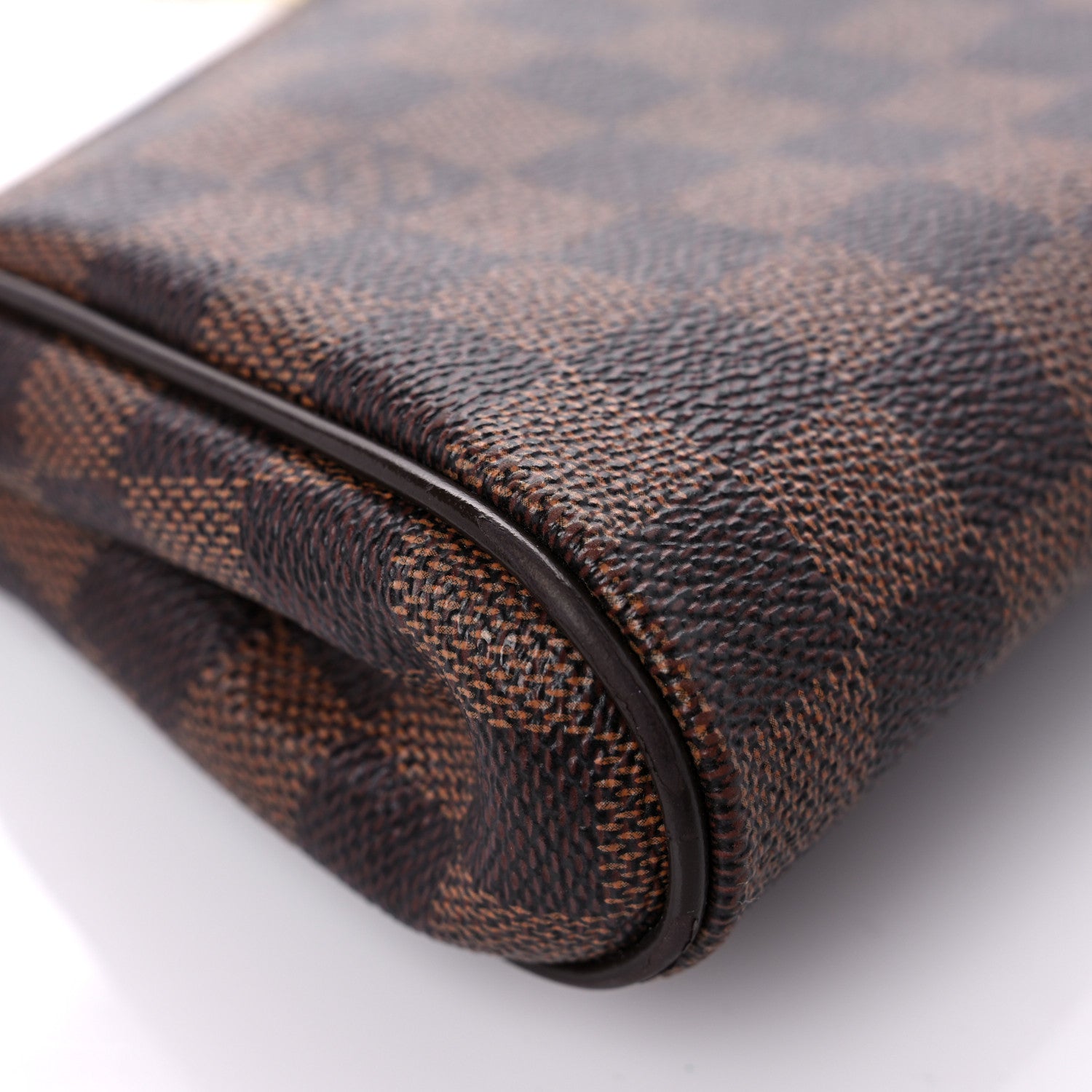 Louis Vuitton Damier Ebene Eva Clutch 9 of 13