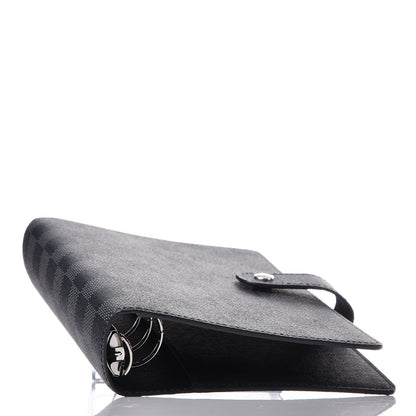 Louis Vuitton Damier Graphite Medium Ring Agenda Cover 4 of 7