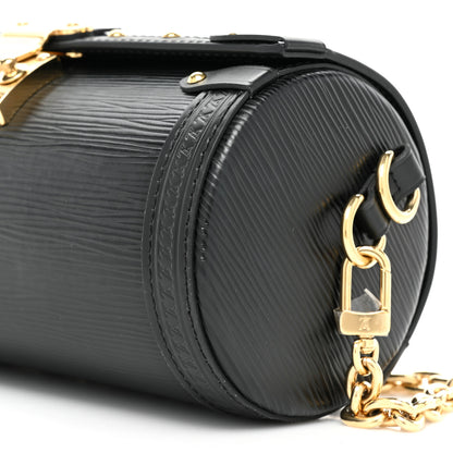 Louis Vuitton Epi Papillon Trunk Black 7 of 10