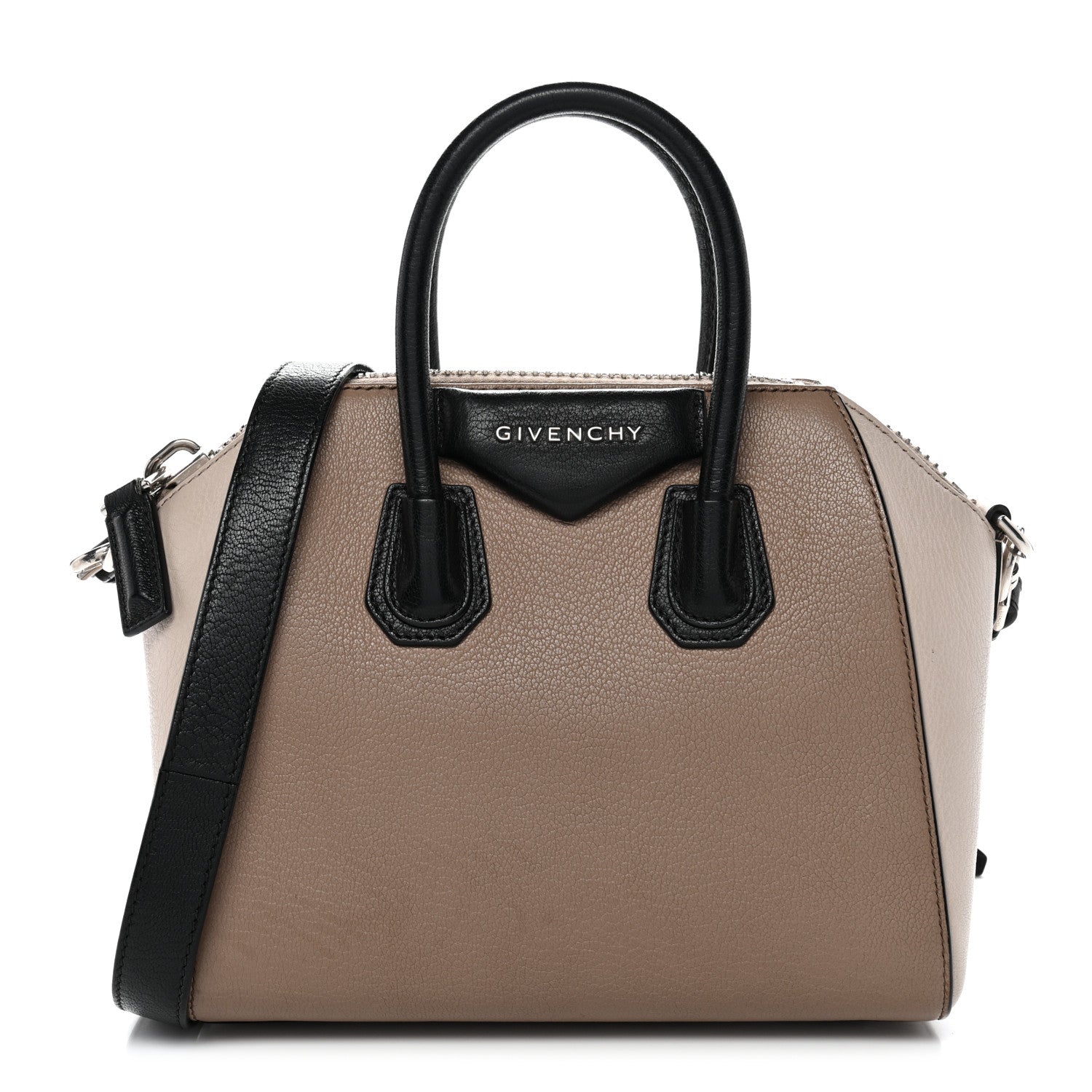 Givenchy Sugar Goatskin Mini Tri-Color Antigona Linen 1 of 13