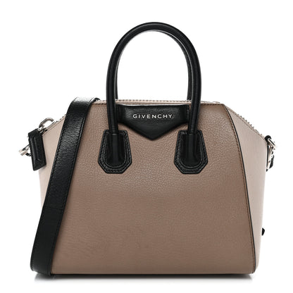 Givenchy Sugar Goatskin Mini Tri-Color Antigona Linen 1 of 13