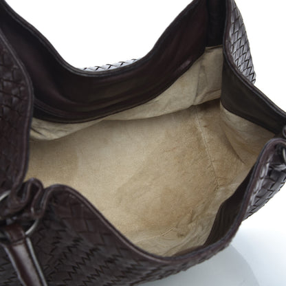 Bottega Veneta Nappa Intrecciato Parachute Bag Ebano 5 of 7