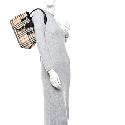 Burberry House Check Buckle Tote Black 2 of 17