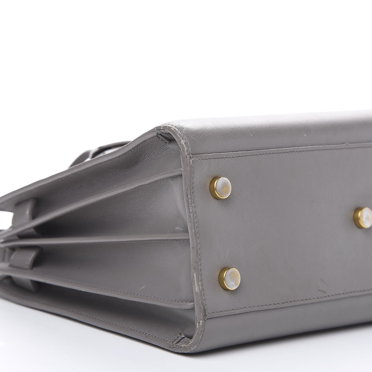 Saint Laurent Calfskin Baby Sac de Jour Fog 13 of 16