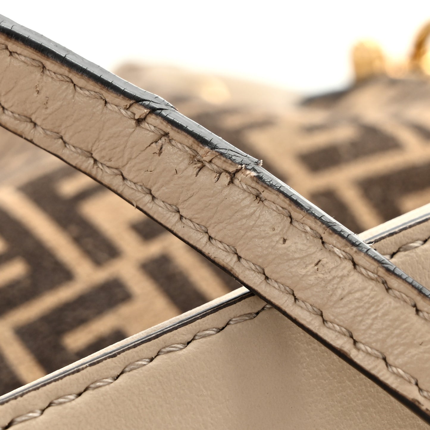 Suede Vitello Grace F is Fendi Micro FF Mini Mon Tresor Bucket Bag Nude Spring Maya