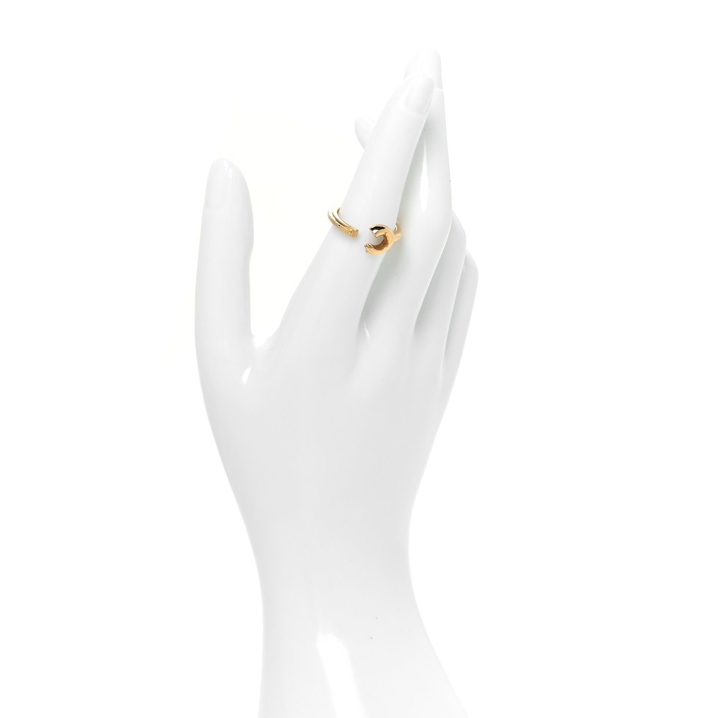 LV And Me Letter C Ring M Gold