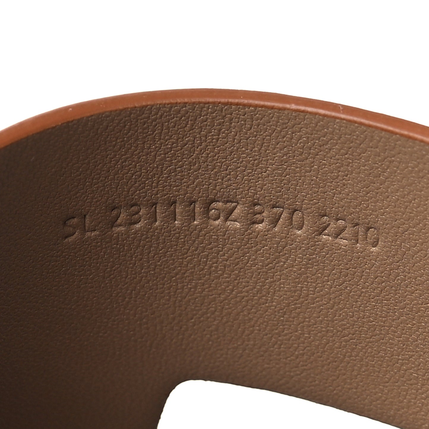 Calfskin Cork Eze 30 Sandals 37 Marron Glaise