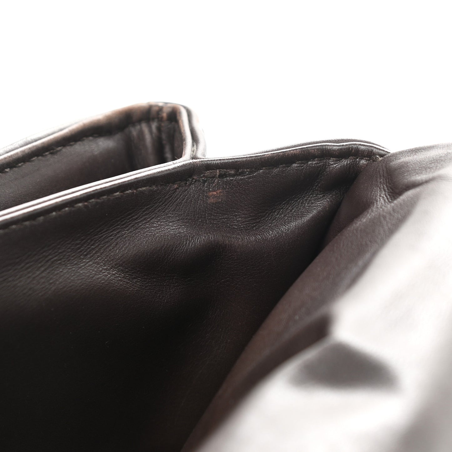 Intrecciato VN Briefcase Ebano