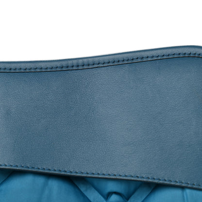 Chanel Lambskin Tweed Maxi Flap Blue Multicolor 13 of 13