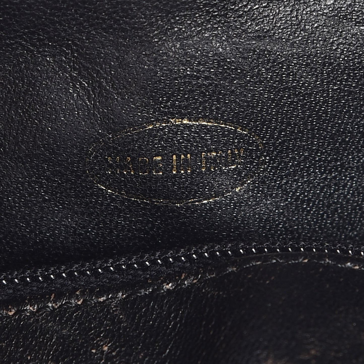 Satin CC Tassel Crossbody Bag Black