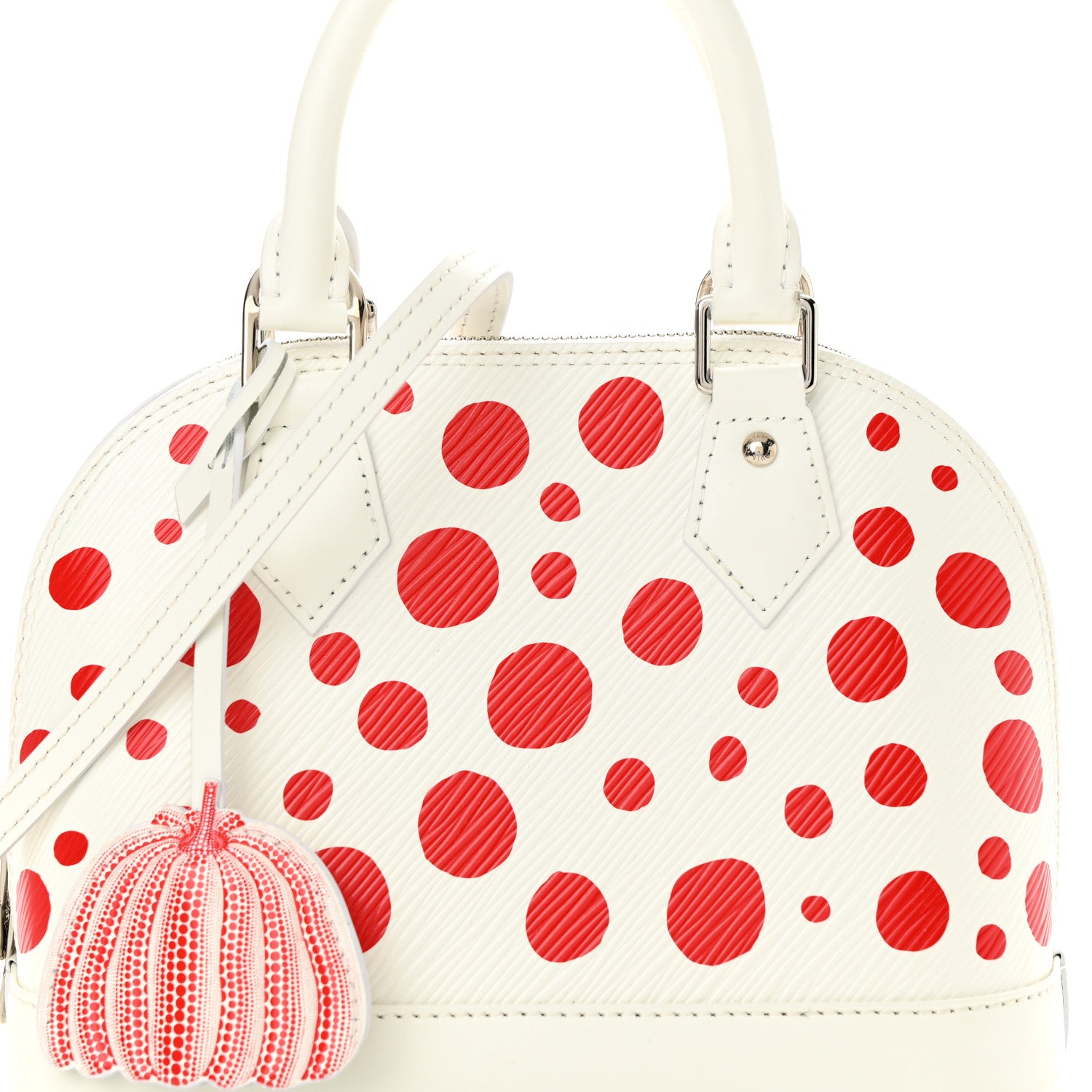 Louis Vuitton LV X YK Epi Alma BB White 8 of 10