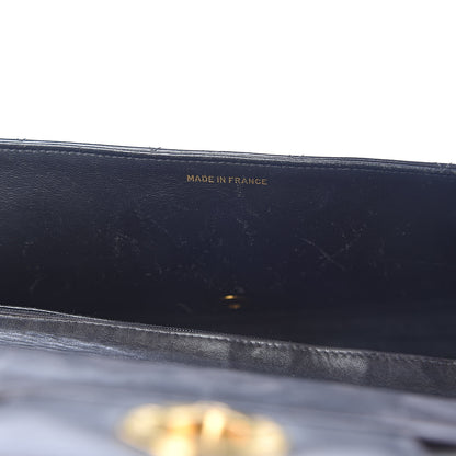Chanel Patent Quilted Briefcase Laptop Bag Black 10 of 22