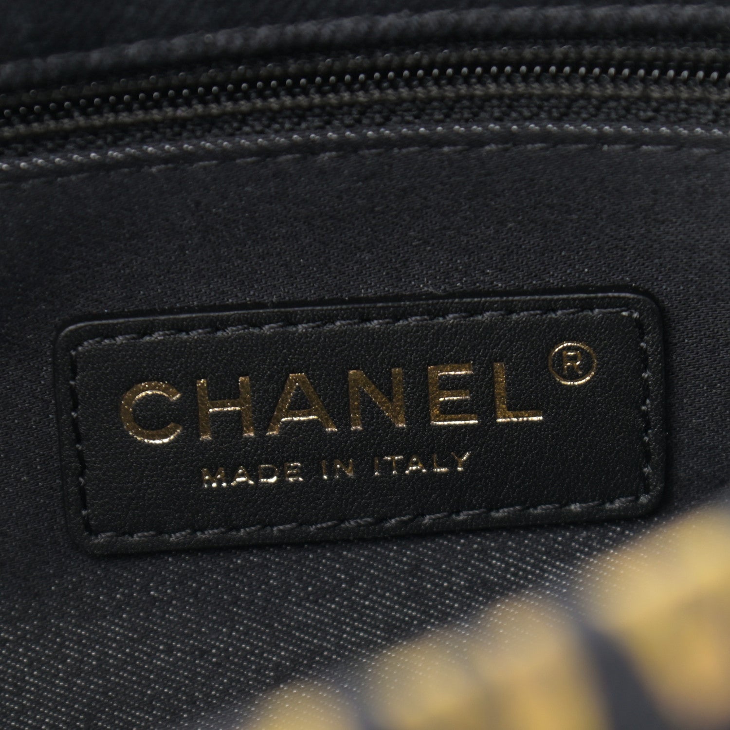 Chanel Denim Quilted Denim Mood Large Flap Black Multicolor 6 of 11