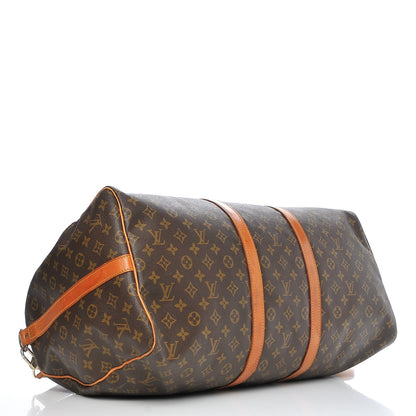 Louis Vuitton Monogram Keepall Bandouliere 55 5 of 12