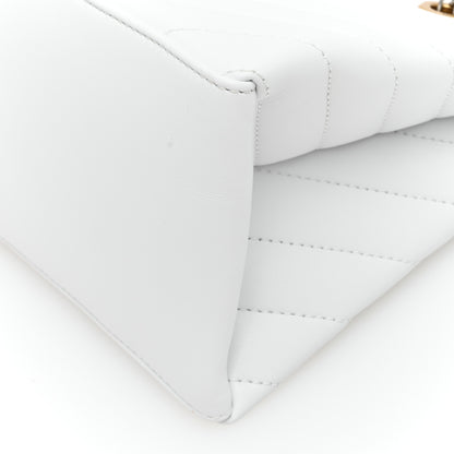 Off-White Calfskin Diagonal Quilted Jackhammer 25 Tote White 10 of 10