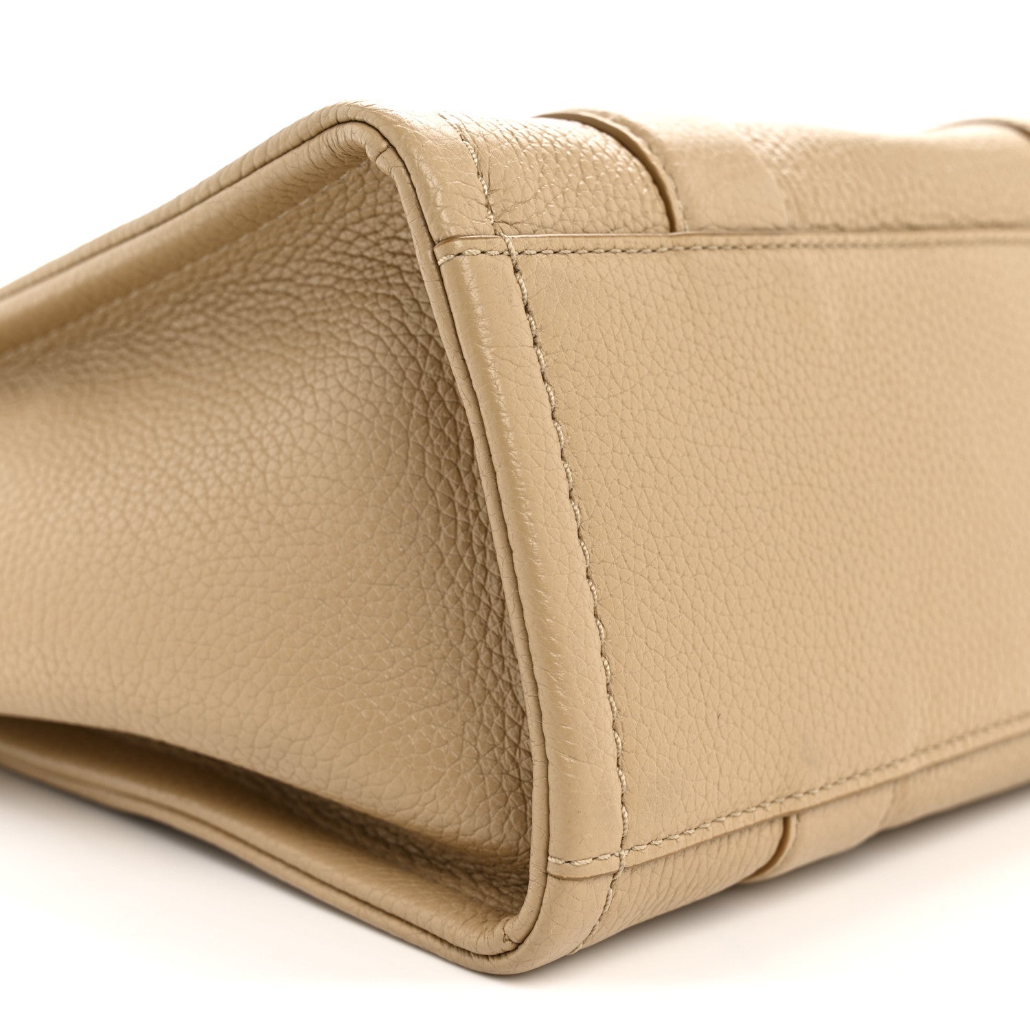 Marc Jacobs Grained Calfskin Small The Tote Bag Camel 9 of 11