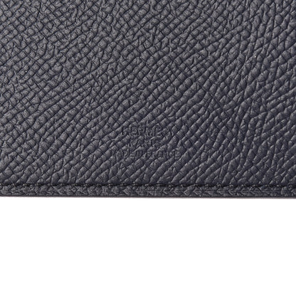Hermes Epsom Tarmac PM Passport Holder Bleu Indigo 11 of 14