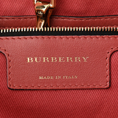 Burberry Horseferry Check Small Canterbury Tote Antique Rose 6 of 9