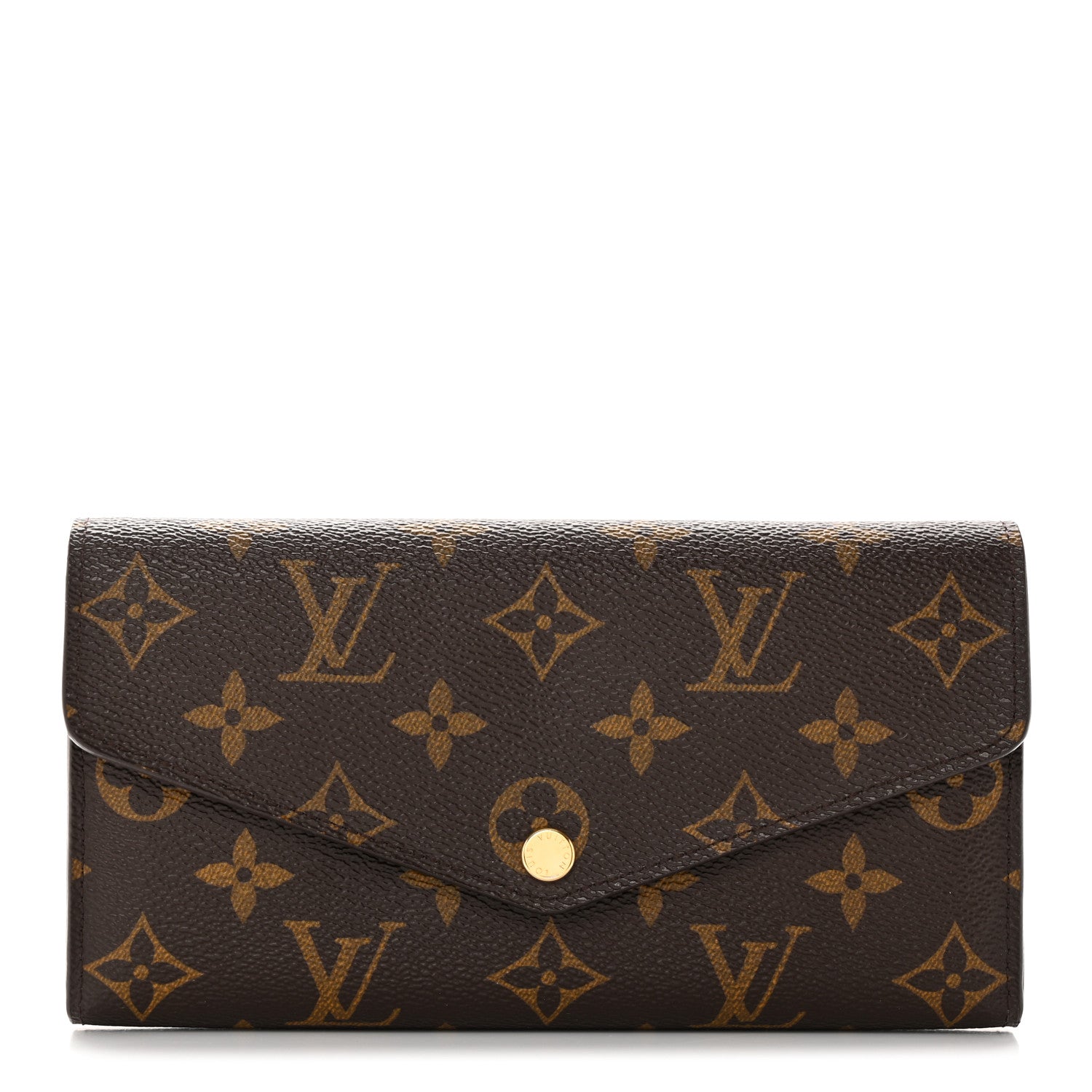 Louis Vuitton Monogram Sarah Wallet NM 1 of 8