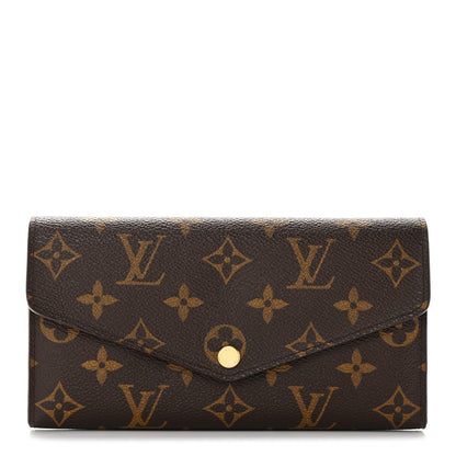 Louis Vuitton Monogram Sarah Wallet NM 1 of 8