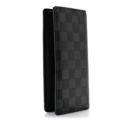 Louis Vuitton Damier Infini Brazza Wallet Onyx 3 of 6