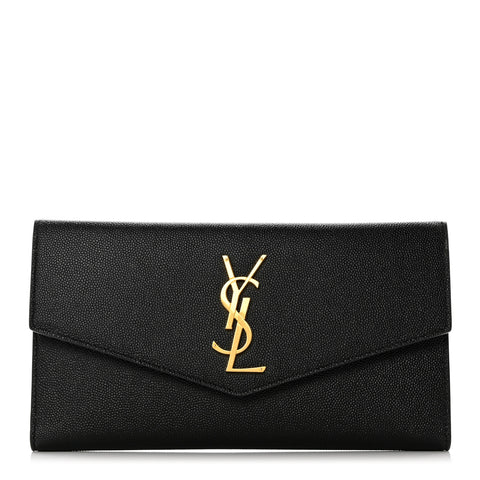 Grain De Poudre Monogram Uptown Wallet Black