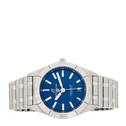 Breitling Stainless Steel 32mm Chronomat Quartz Watch Blue A77310101C1A1 2 of 5