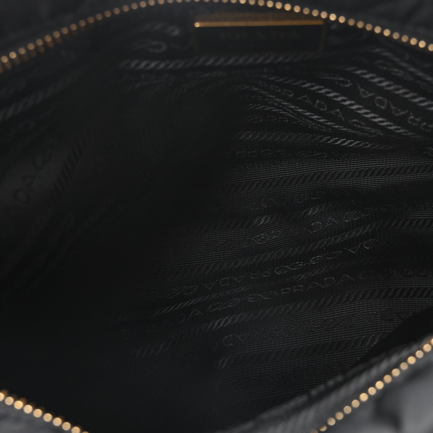 Prada Re-Nylon Impuntu Quilted Re-Edition 1995 Chaine Small Tote Bag Black 5 of 10