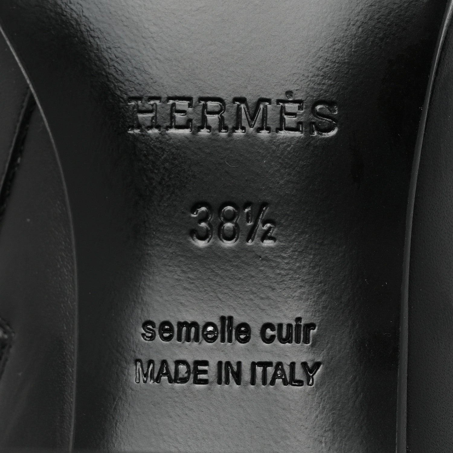 Hermes Calfskin Saint Germain Ankle Boots 38.5 Black 6 of 8