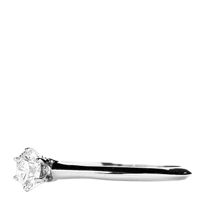 Tiffany Platinum Diamond .38ct Solitaire Engagement Ring 57 8 3 of 7