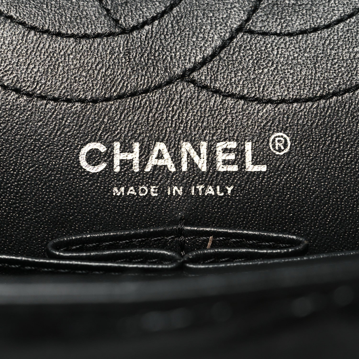 Chanel Glazed Calfskin Quilted 2.55 Reissue 226 Flap So Black 6 of 10