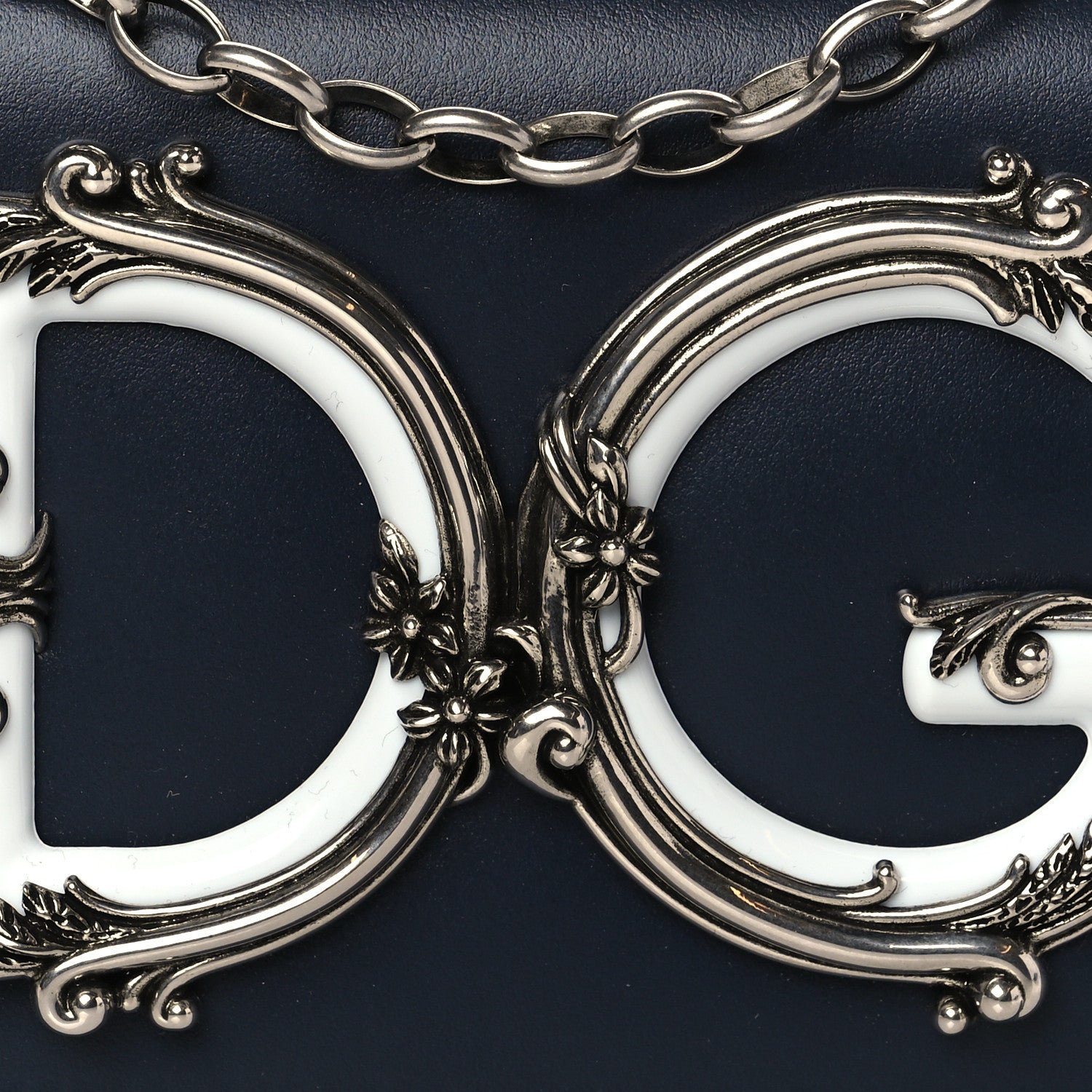 Dolce & Gabbana Nappa DG Girls Shoulder Bag Blue 8 of 10