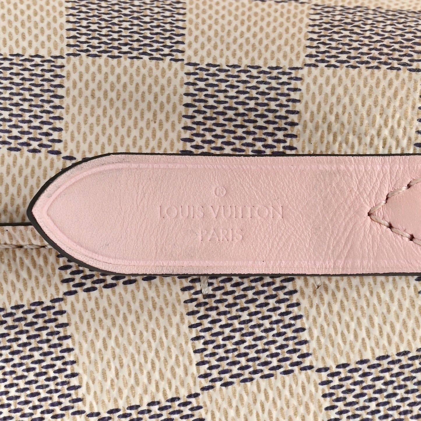 LOUIS VUITTON Damier Azur Neonoe MM Eau De Rose
