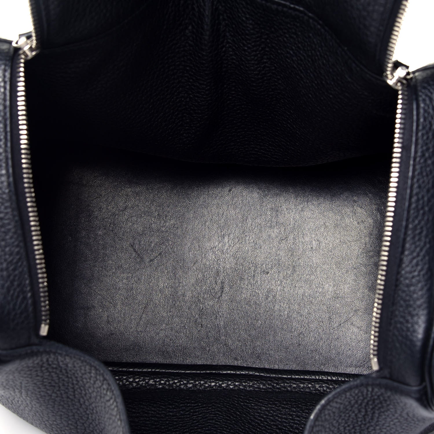 Hermes Taurillon Clemence Lindy 34 Black 4 of 8