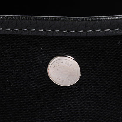 Hermes Toile Negonda Garden Party Tote 36 MM Black 6 of 9